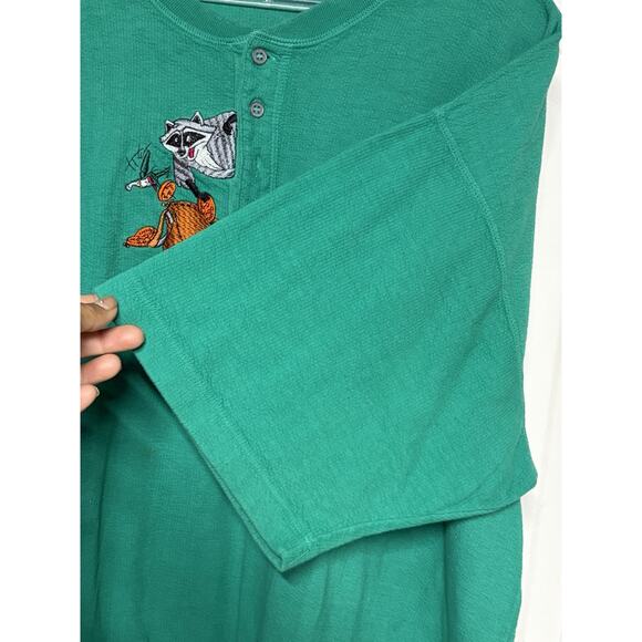 VTG 90s Disney Store Pocahontas Embroidered Characters Shirt Oversized L / XL - Picture 6 of 8